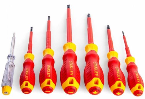 купить Набор ручных инструментов Stanley STHT60031-0 set surubelnite electrice 7 buc VDE в Кишинёве 