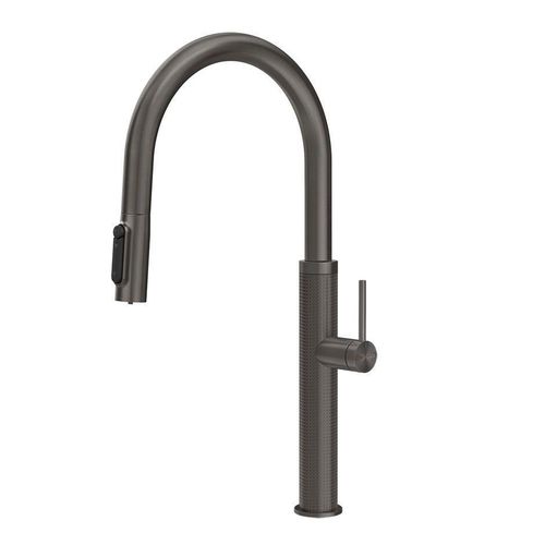 купить Смеситель кухонный Gessi 60826-707 Gessi 316 Black Metal Brushed PVD в Кишинёве 