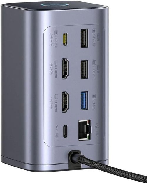 купить Переходник для IT Baseus B00568103813-00 Nomos NU1 Air Win 12-in-1 в Кишинёве 