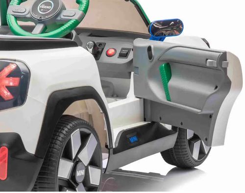 купить Электромобиль Richi JE1688/1 MINI Cooper, alb в Кишинёве 