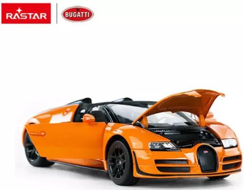 купить Радиоуправляемая игрушка Rastar 43900 Die cast 1:18 Bugatti Grand Sport Vitesse, orange, 61369 в Кишинёве 