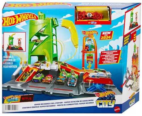 cumpără Mașină Hot Wheels HTN79 Заправочная станция Super Recharge în Chișinău 