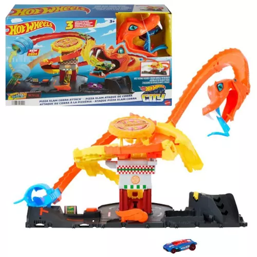 купить Машина Hot Wheels HTN81 Трек Атака кобры на пиццерию в Кишинёве 