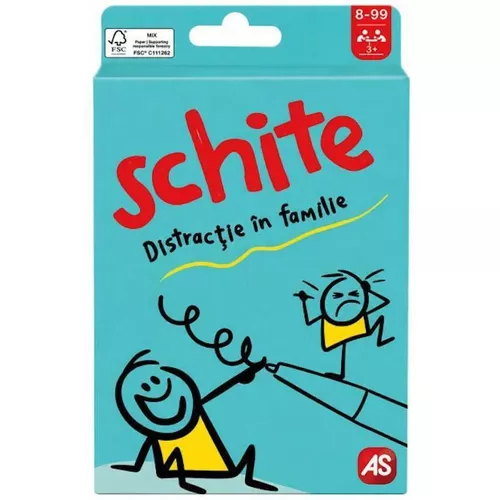 купить Настольная игра As Kids 1040-24407 Joc De Carti Schite RO в Кишинёве 