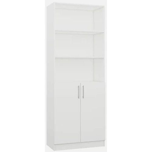 cumpără Dulap Mobildor-Lux Dulap combinat cu polițe Practik (80x40x210H cm) White în Chișinău 