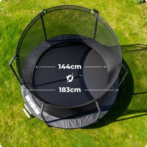 cumpără Trambulină Thunder INSIDE ELITE 6FT (183cm) Black în Chișinău 