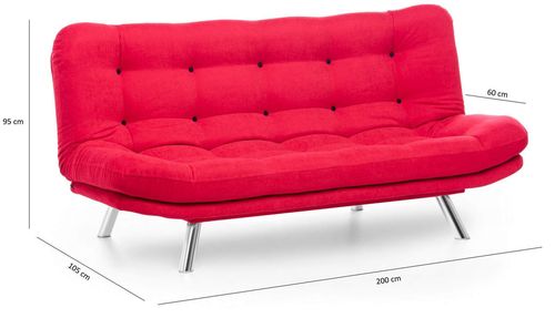 купить Диван Trendy Misa-Rosu, extensibila (3 locuri) в Кишинёве 
