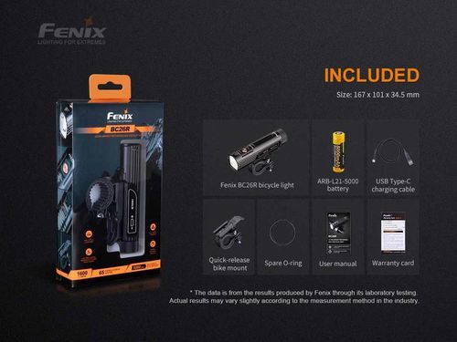 купить Аксессуар для велосипеда Fenix BC26R LED Bike Light в Кишинёве 