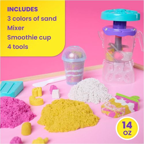 купить Набор для творчества Kinetic Sand 6075121 Playset Smoothie Mixer в Кишинёве 