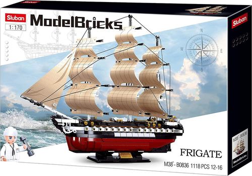 купить Конструктор Sluban B0836 Model Bricks Frigat в Кишинёве 