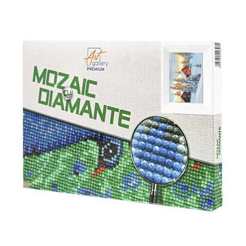 купить Картина по номерам Art Gallery JS28001 Mozaic cu diamante 20x30cm Ziua insorita в Кишинёве 