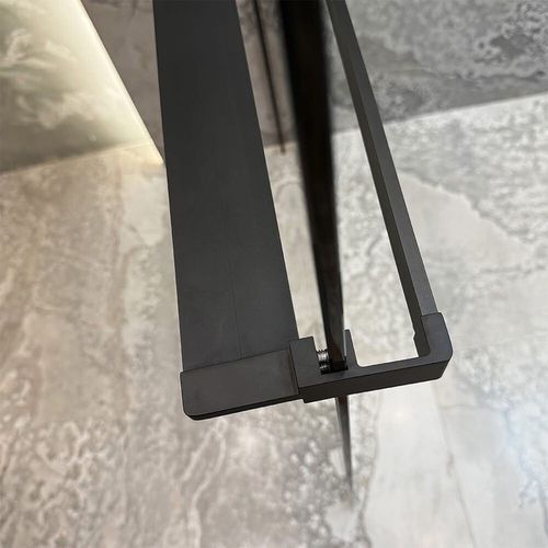 cumpără Paravan de duș Linia H2O 126087 Lino 1000x2000 8мм черный-мат în Chișinău 