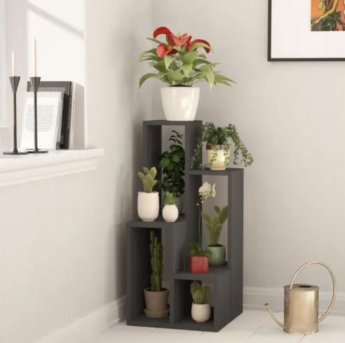 купить Офисный стеллаж Trendy Sule, Antracit 42x89x20cm, raft de carti в Кишинёве 