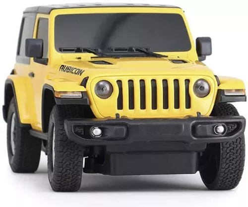 cumpără Jucărie cu telecomandă Rastar 79500 1:24 JEEP Wrangler JL, galbena, 50622 în Chișinău 