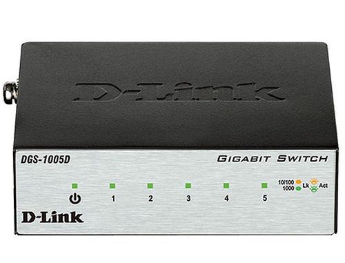 купить D-Link DGS-1005D/I3A L2 Unmanaged Switch with 5 10/100/1000Base-T ports, 2K Mac address, Auto-sensing, Metal case в Кишинёве 