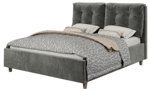 cumpără Pat Relaxe Home 024380 Talin (160x200), London 15, Grey în Chișinău 