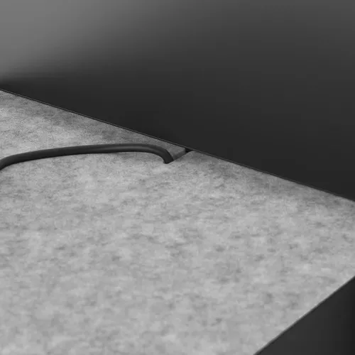 купить Кровать Ikea Nordli с изголовьем 160х200 Anthracite в Кишинёве 