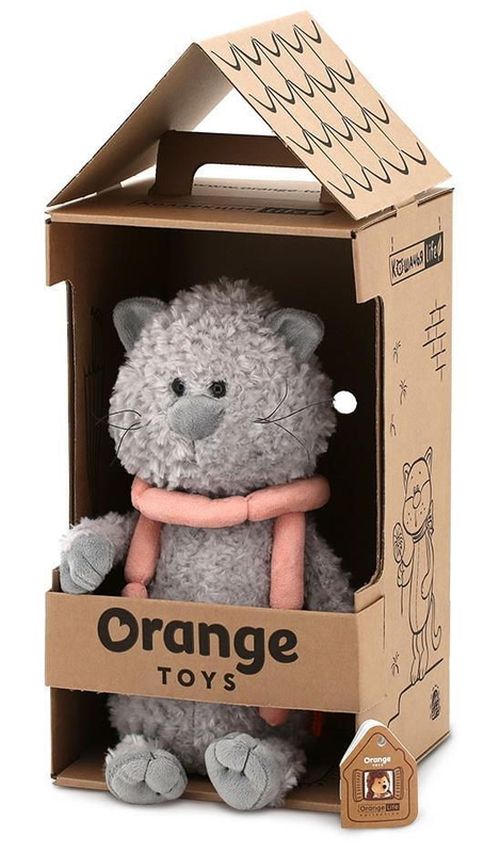 купить Мягкая игрушка Orange Toys OS069/25 Buddy the Cat with sausages 25cm в Кишинёве 