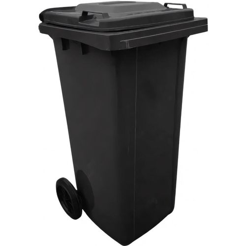 купить Урна для мусора Hydro S Tomberon 120 L negru, CH, HDPE, cu roti si capac 8001259 в Кишинёве 