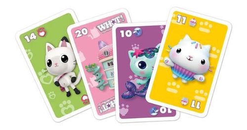 купить Настольная игра Winning Moves WM04565-ML2-12 Joc de cărți WHOT! Gabby’s Dollhouse в Кишинёве 