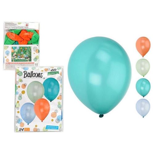 купить Новогодний декор Promstore 49477 Набор шаров воздушных 24шт, D30cm, разноцвет в Кишинёве 
