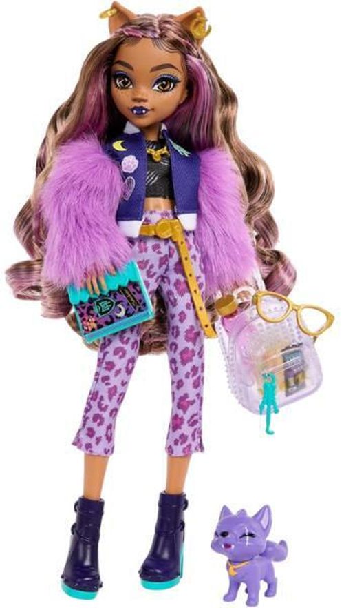 cumpără Păpușă Barbie HRP65 Set de joc Monster High Clawdeen Wolf, cu accesorii în Chișinău 