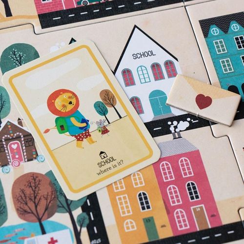 cumpără Joc educativ de masă Londji FG012 Family Game, Postman în Chișinău 