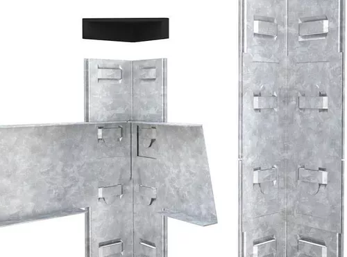 купить Cтеллаж складской Nex Home Raft metalic Budget 1800x900x400mm, 5 nivele MDF, galvanizat в Кишинёве 