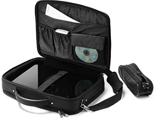 купить Dicota D30144 Multi Plus BASE 14"-15.6" Notebook Case with protective function and document compartment, black (geanta laptop/сумка для ноутбука) в Кишинёве 