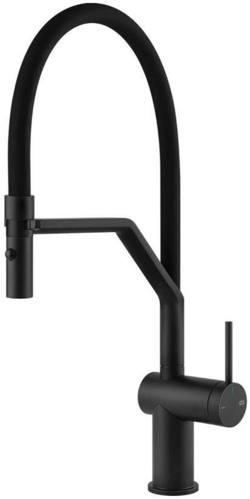 купить Смеситель кухонный Gessi 60429-299 Inedito Matte Black в Кишинёве 