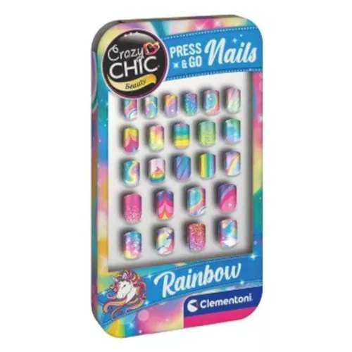 купить Набор для творчества Clementoni Set unghii false Curcubeu (18907) в Кишинёве 