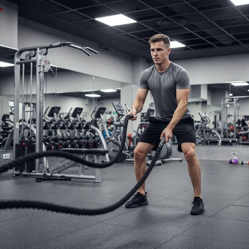 купить Спортивное оборудование HMS 5341 Franghie funie tragere 15m d=50mm RP02 Black (17-62-001) в Кишинёве 