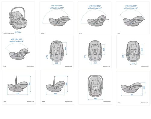 cumpără Scaun auto Maxi Cosi 8052672111 Cos auto Pebble 360 Pro2, Essential Black în Chișinău 