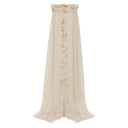 cumpără Pătuț Jollein 002-001-66081 Voal baldachin Vintage Ruffle Nougat, 155 cm în Chișinău 