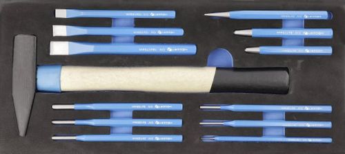 cumpără Sistem de depozitare a instrumentelor Hoegert HT7G045-159 Тележка инструментальная 6 ящиков, 159 предмета în Chișinău 