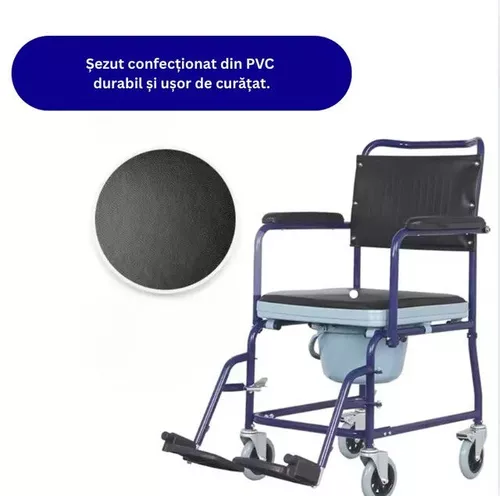 cumpără Scaun cu toaletă Dr.Frei KY 692E cu rotile în Chișinău 