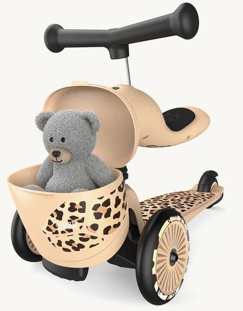 cumpără Trotinetă Scoot&Ride 96607 Highway 2in1 Kick 1 Lifestyle Leopard în Chișinău 