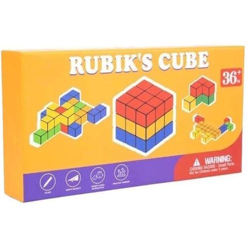 cumpără Puzzle miscellaneous 12721 Joc din lemn Rubik-Cube 246-1280 în Chișinău 