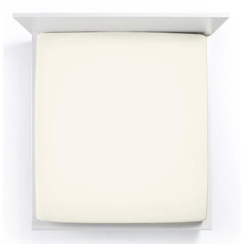 cumpără Lenjerie de pat Formesse 023-06-1000 Fitted Sheet Bella Gracia La Piccola 100x190-200 White în Chișinău 