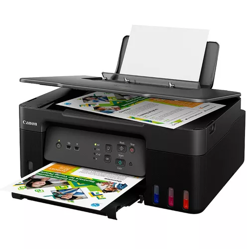 cumpără Multifunctional inkjet MFD CISS Canon Pixma G3430, Color Printer/Scanner/Copier/Wi-Fi, A4, Print 4800x1200dpi_2pl, Scan 600x1200dpi, ESAT 11/6 ipm,64-265g/m2, USB 2.0, 4 ink tanks: GI-41 B/M/Y/C Black: 6,000 pages (Economy mode 7,600 pages) Colour: 7,700 p. în Chișinău 