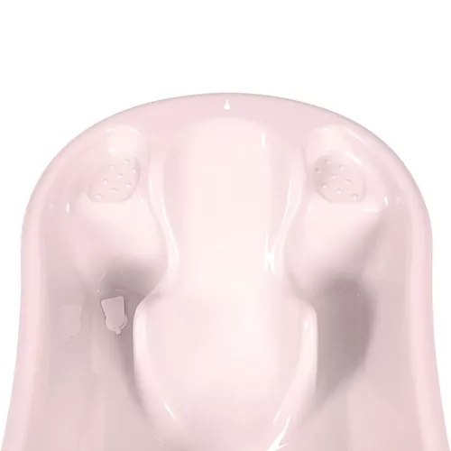 Cadita anatomica cu termometru KikkaBoo Hippo Pink 94 cm 