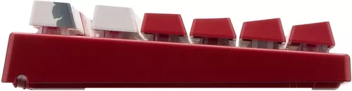 купить Игровая клавиатура Varmilo VEM87 Koi 87Key, EC V2 Rose, EN/UKR, White Led, Red в Кишинёве 