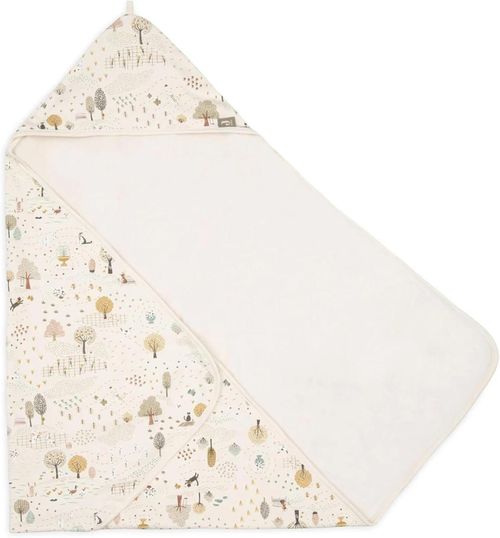 купить Аксессуар для купания Jollein 534-836-68102 Prosop cu gluga Tiny Park, 75x75cm в Кишинёве 
