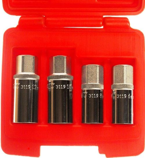 cumpără Set de tubulare, bite, duze JTC JTC-3119 шпильковёрты 6, 8, 10, 12мм în Chișinău 