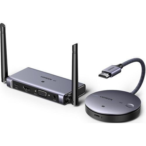 купить Переходник для AV Ugreen 90909A Wireless HDMI Transmitter and Receiver 50M (4K@30Hz), CM586 в Кишинёве 