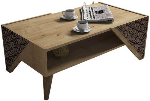 купить Журнальный столик Trendy Берил, дуб 105x58x40 см в Кишинёве 