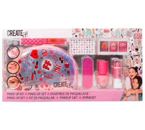 купить Набор для творчества Create it! 84510 Set Cadou pentru machiaj, cu gentuta в Кишинёве 