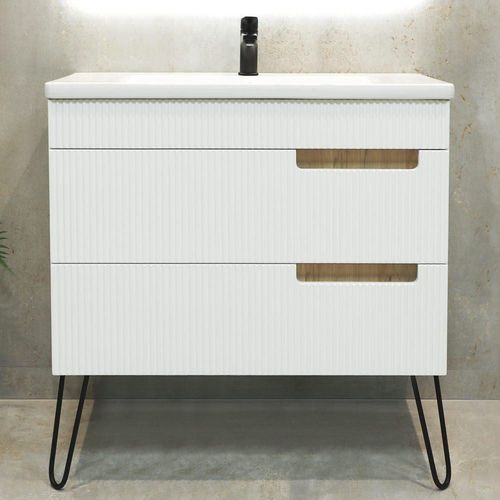 купить Шкаф под умывальник Bayro универсальный Positano под умыв. Argo 800 белый мат в Кишинёве 