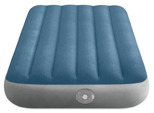 купить Надувной матрас Intex 64187 Prestige Downy, 99x191x25cm cu pompa integrată 5V, max.136kg в Кишинёве 
