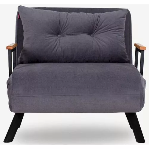 купить Диван Trendy Sando Single extensibila cu 1 loc 78x78x60cm Gri в Кишинёве 